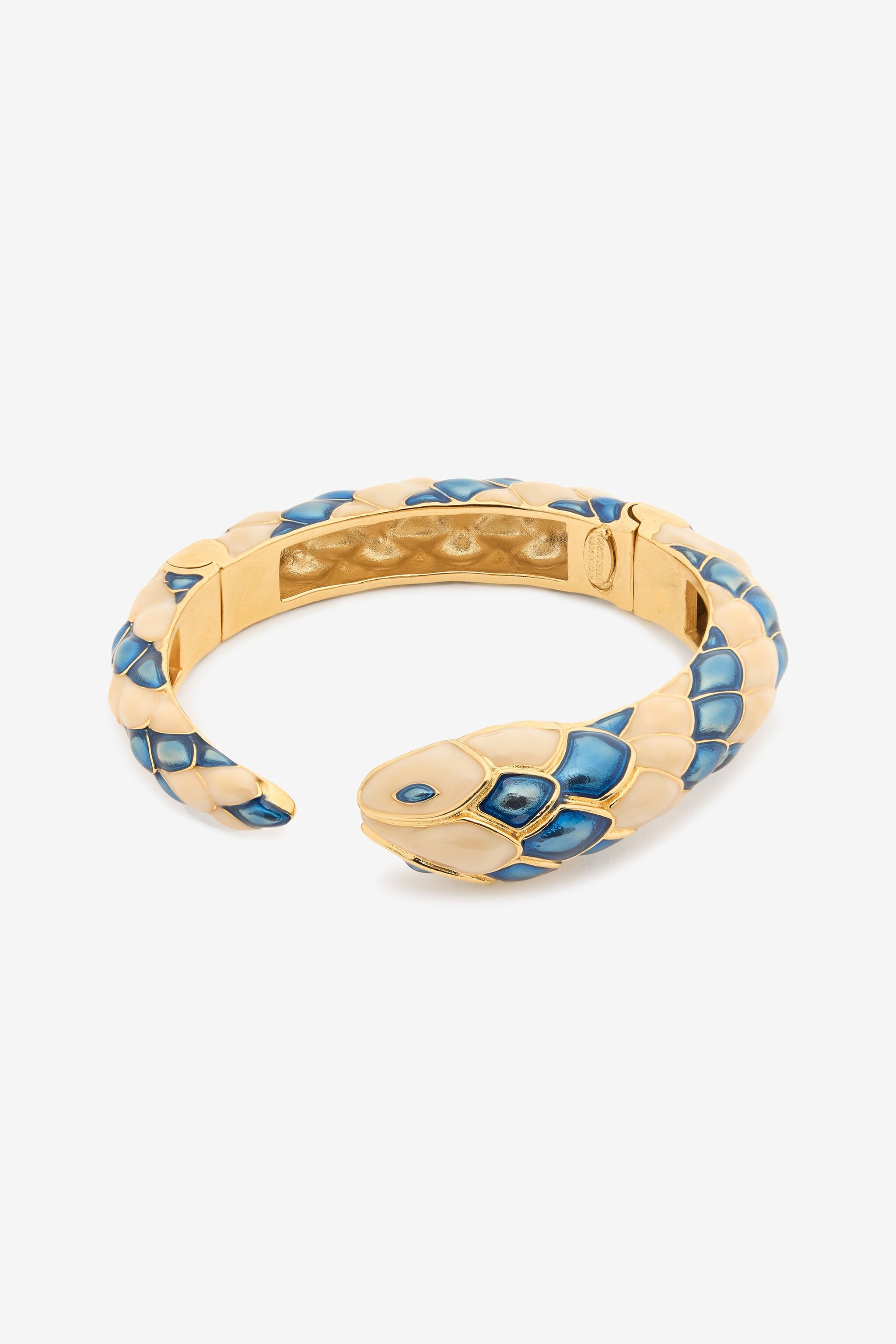 Rigid Bracelet with Snake Design - 1