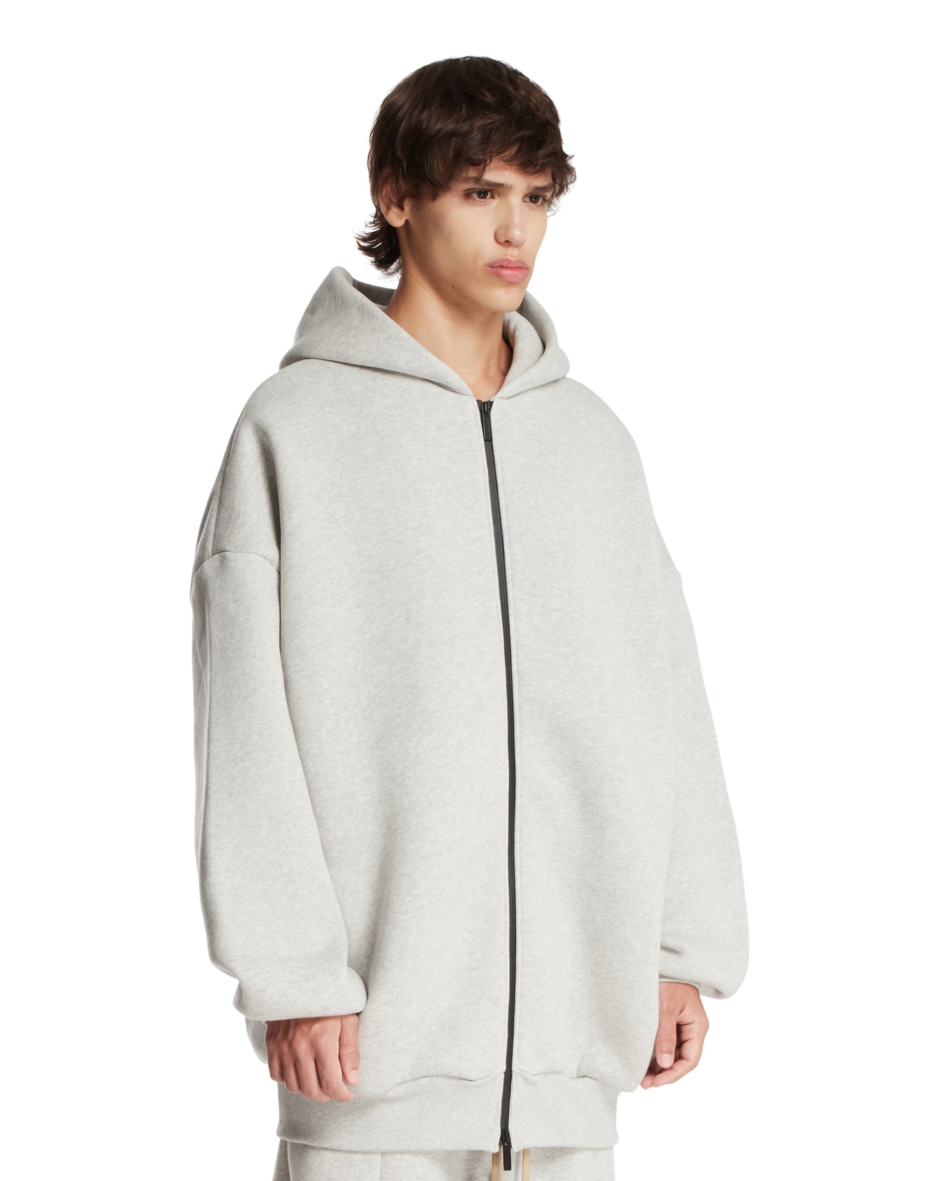 Gray Athletics Full Zip Sweatshirt - 4