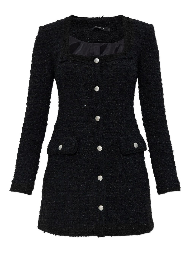 button-up tweed dress 1