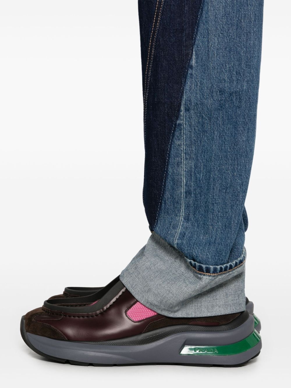 Twisted straight-leg jeans - 5