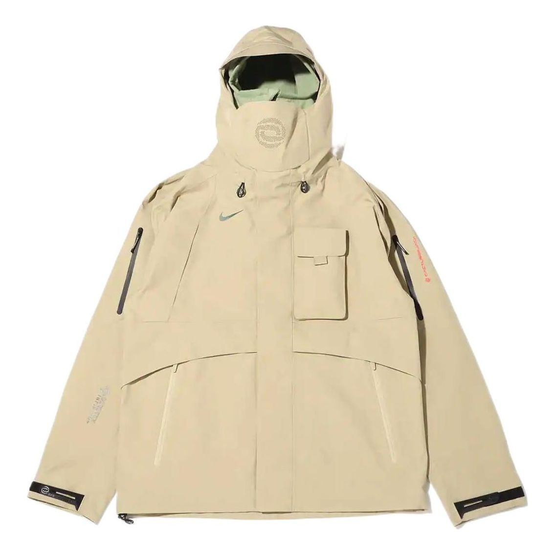 Nike x Travis Scott Casual Hooded Jacket 'Khaki' DM1276-250 - 1