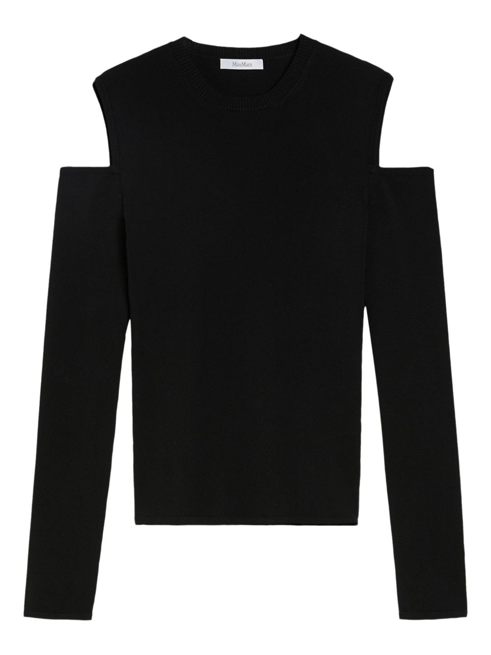 crepe-texture sweater - 1