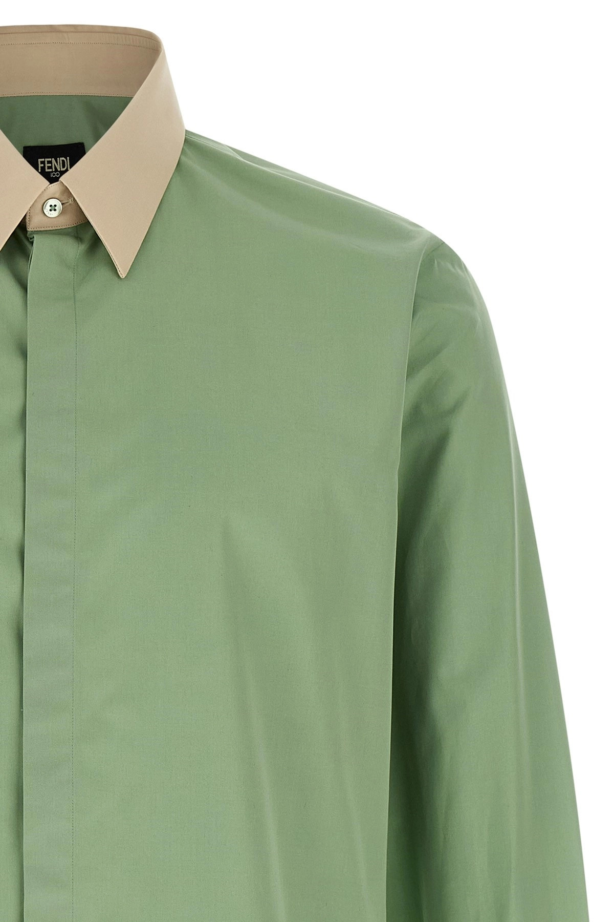 Contrast collar shirt - 4