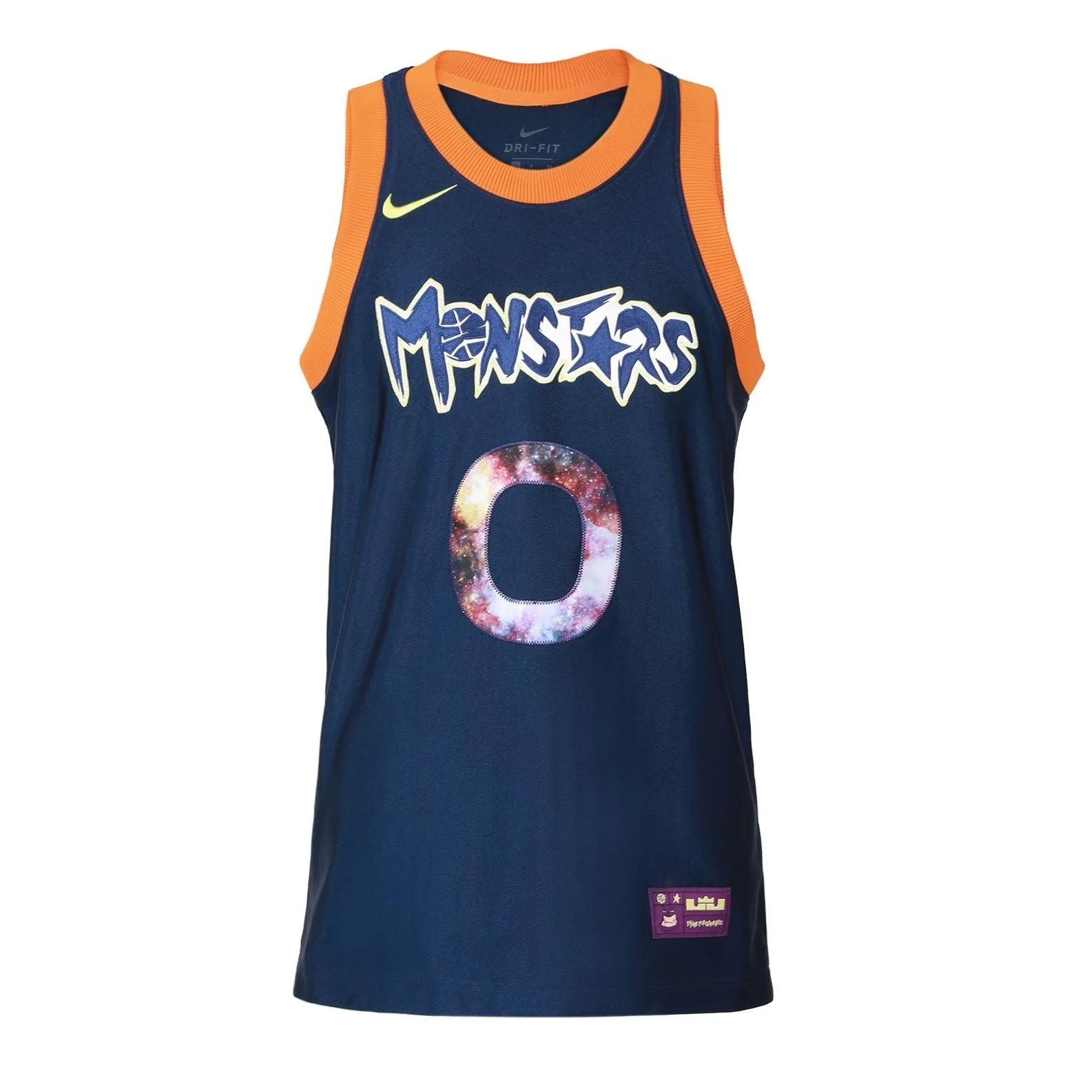 Nike SS20 LeBron x Monstars Crossover Dna Jersey Large Basketball Vest Blue CW4283-455 - 1