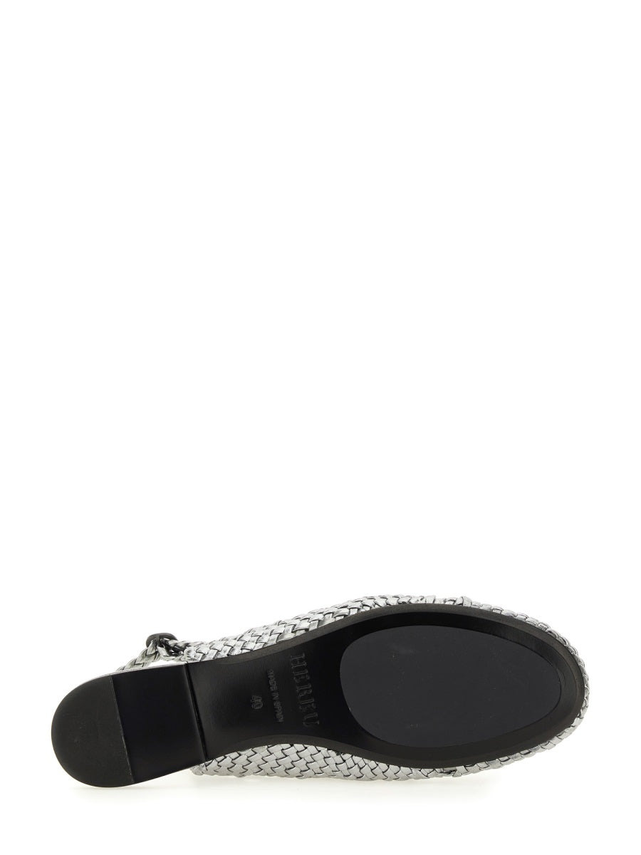 Slingback Sandal "Empuria Metallic" - 5