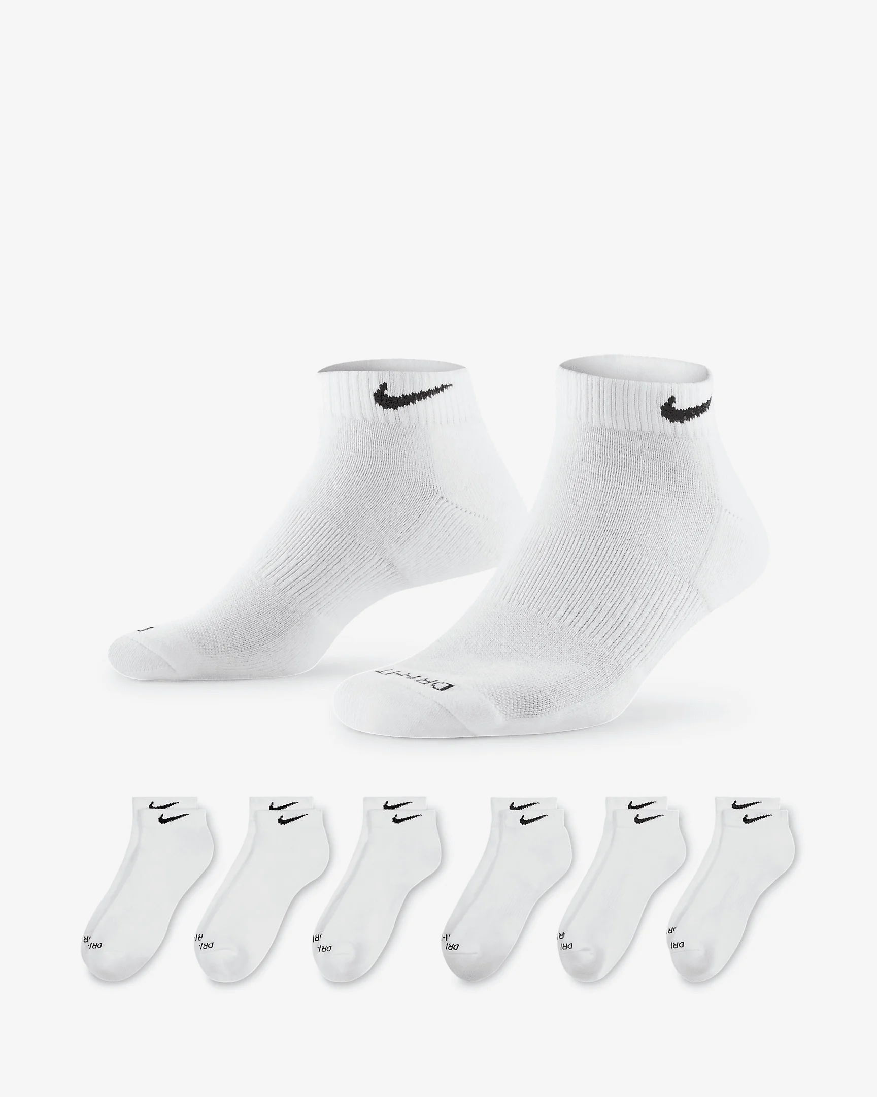 Nike Everyday Plus Cushioned Training Ankle Socks (6 Pairs) - 1