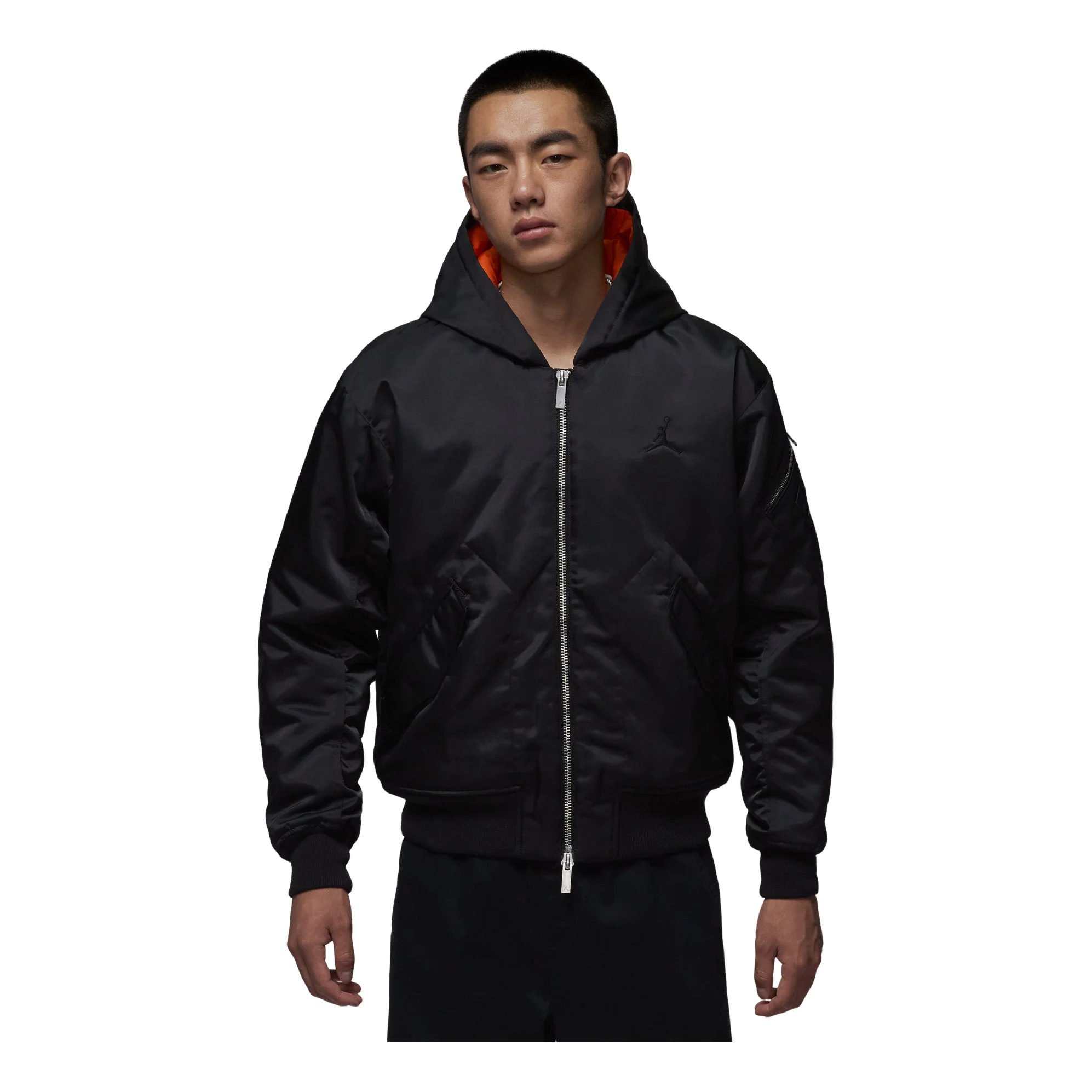 Air Jordan Renegade Flight Therma-Fit Hooded Jacket 'Black Starfish' HV0541-010 - 1
