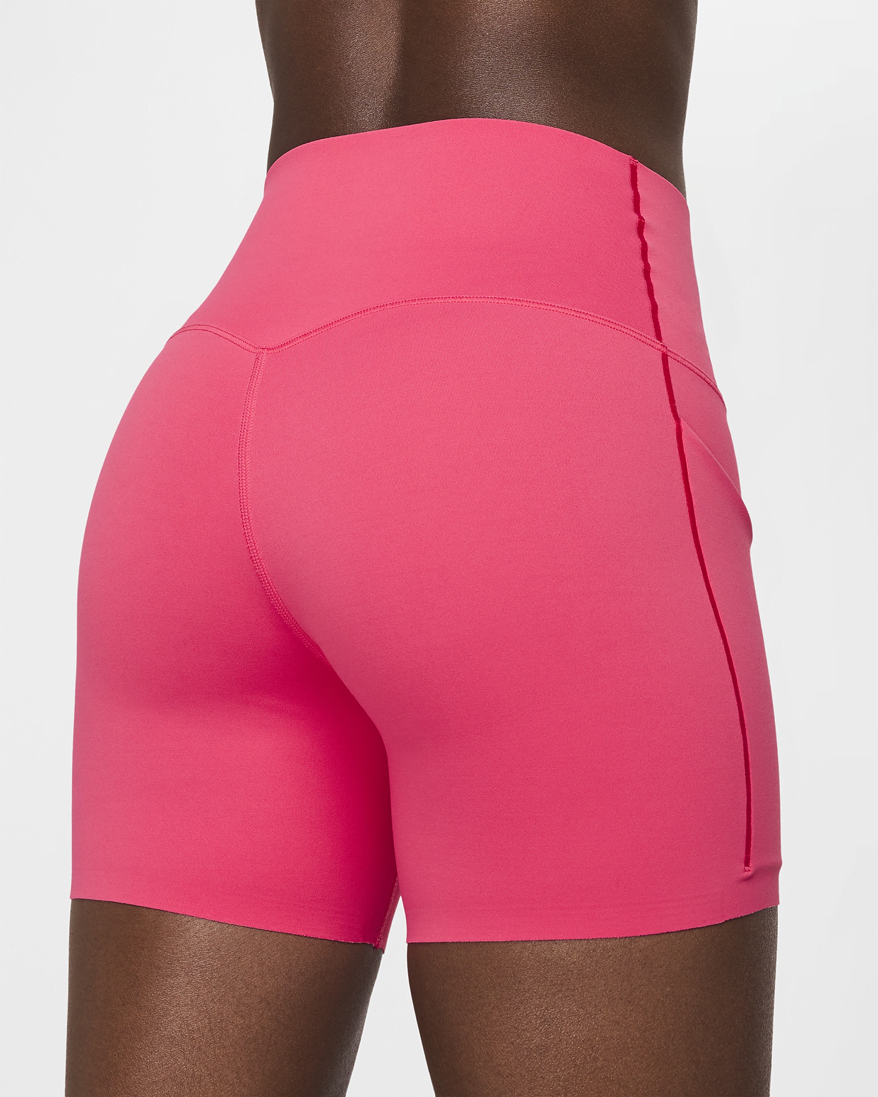 Nike Universa Women's Medium-Support High-Waisted 5" Biker Shorts with Pockets - 6