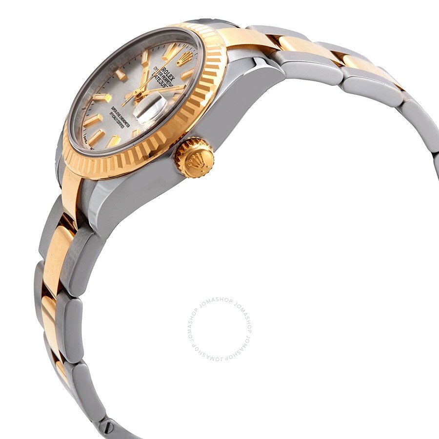 Rolex Datejust 28 Automatic Chronometer Silver Dial Ladies Two-tone Oyster Watch 279173 - 2