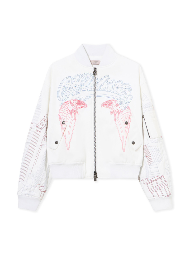 Skyline Cropped Bomber 1