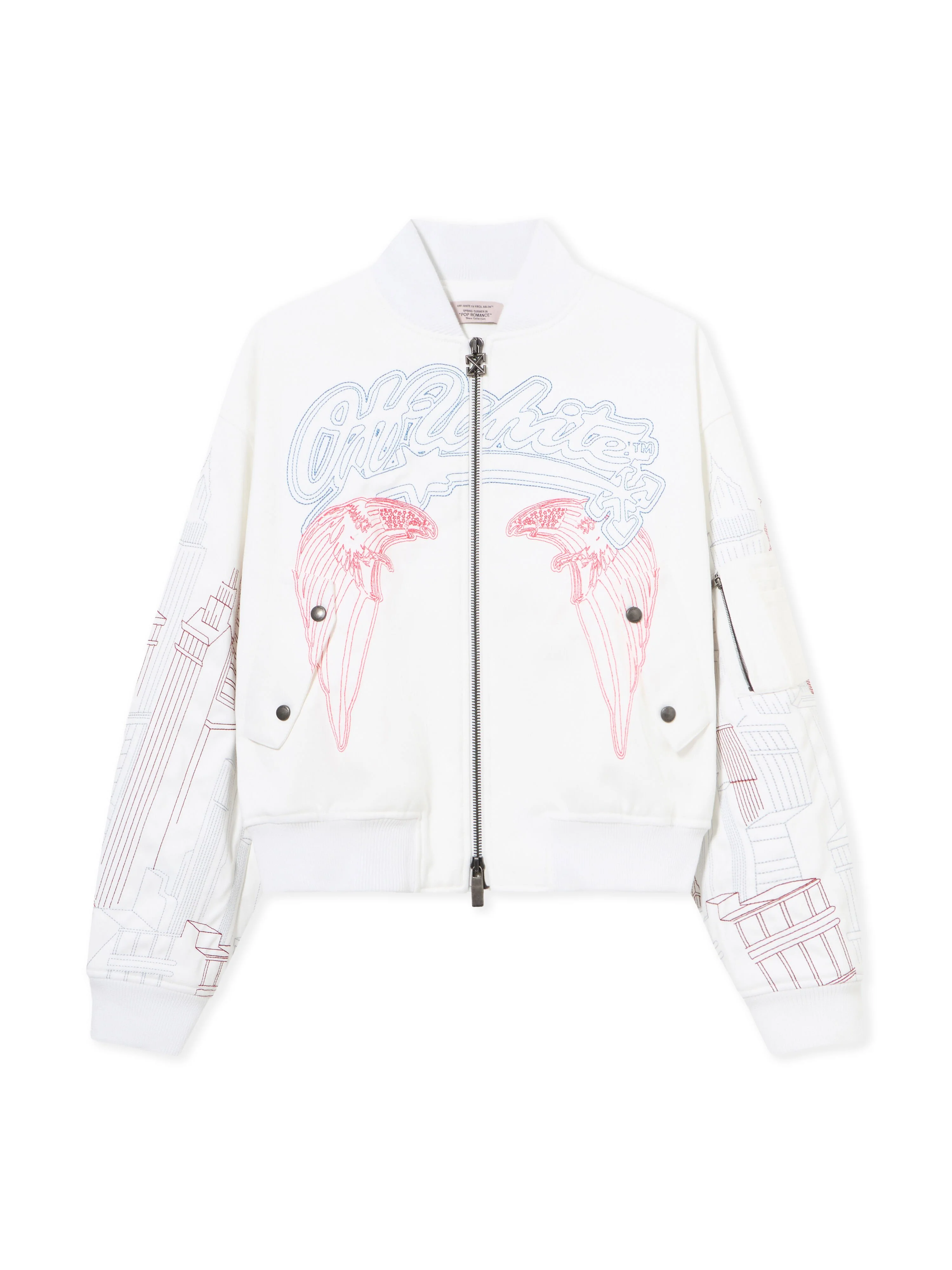 Skyline Cropped Bomber - 1