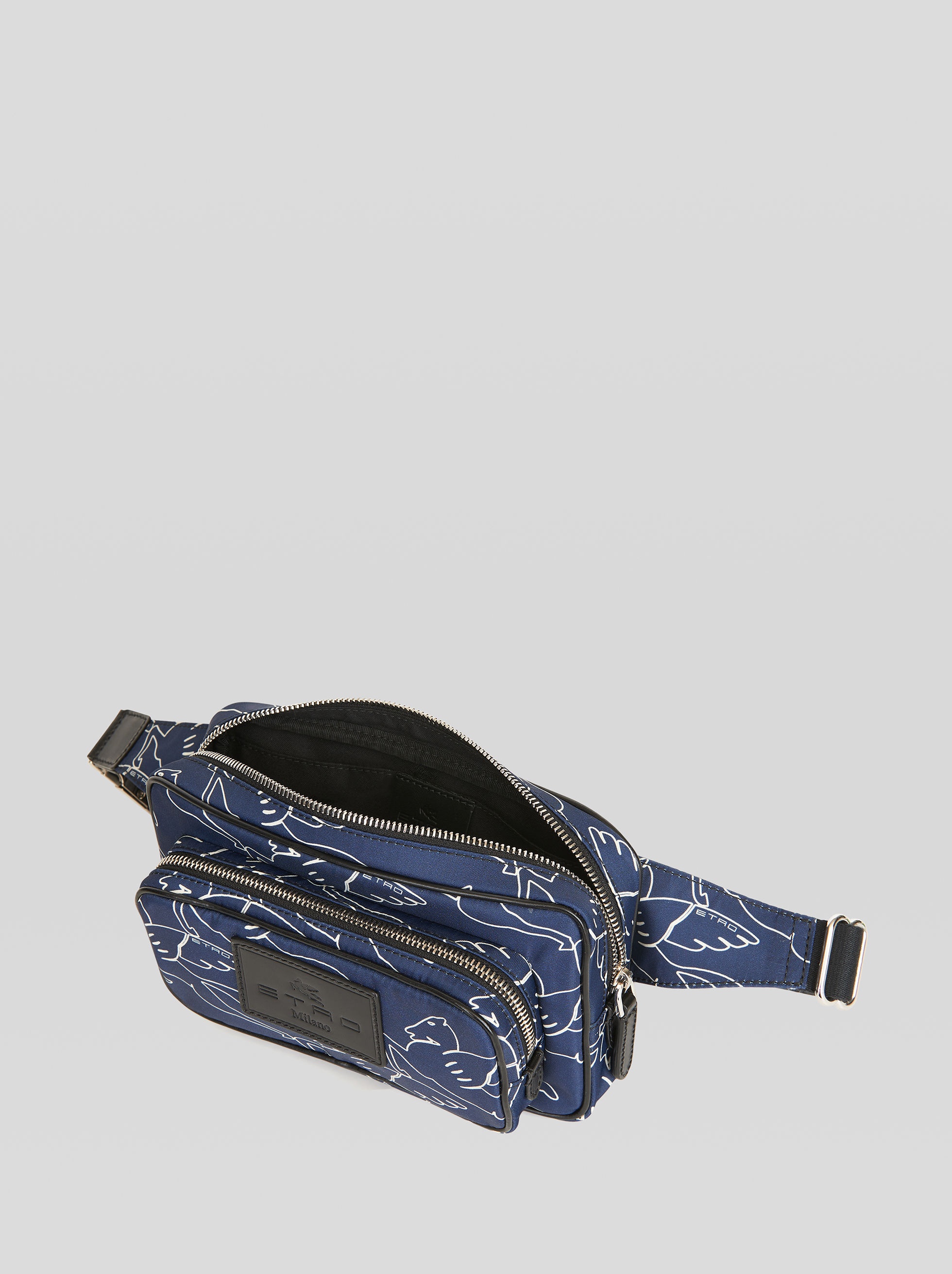 PEGASO PRINT NYLON BELT BAG - 4