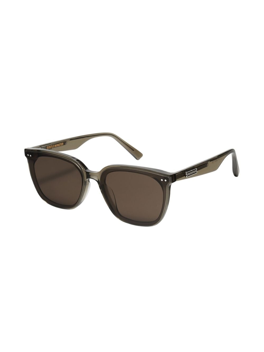 oversize-rectangle-frame sunglasses - 2