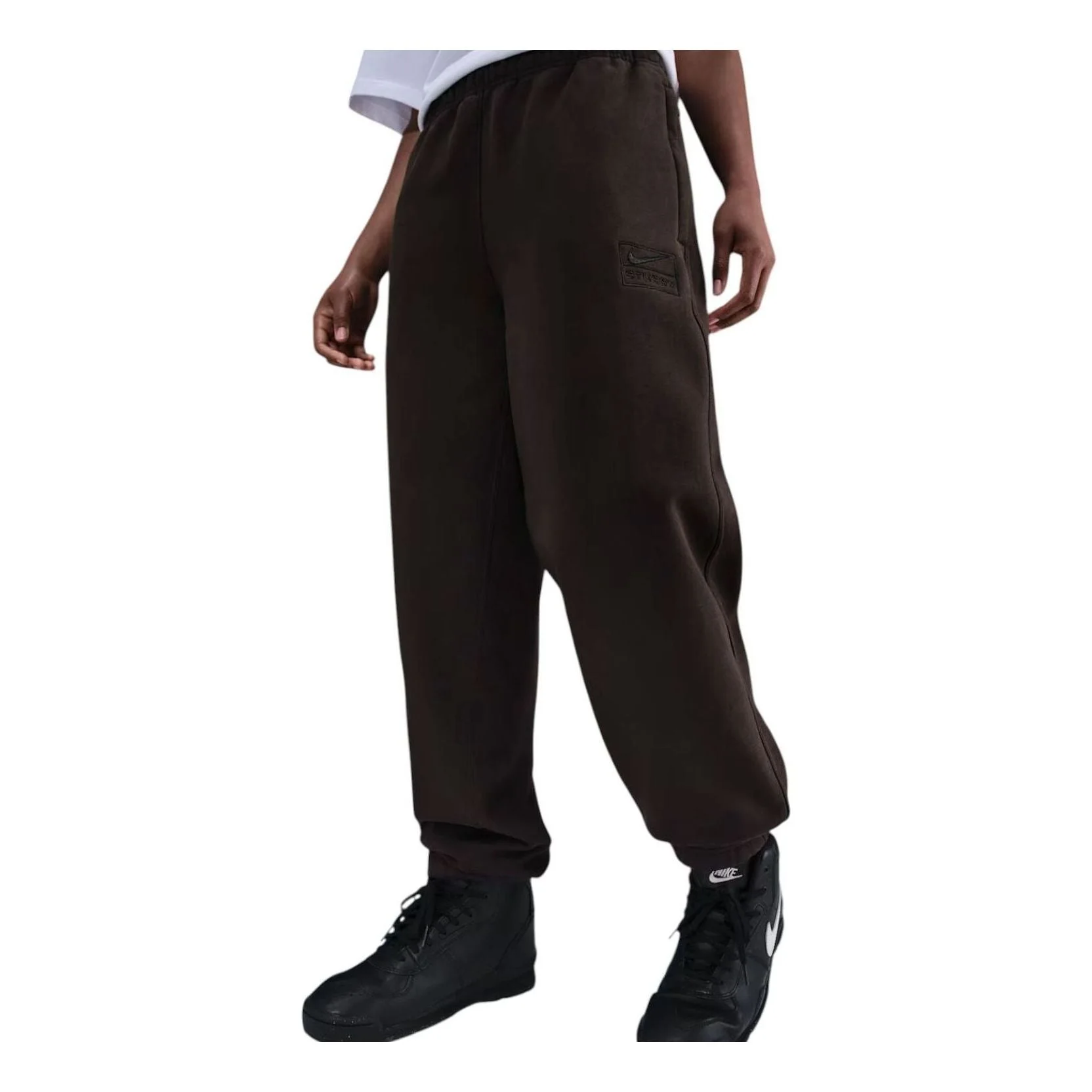 Nike x Stussy FW25 Sweatpants 'Brown' FN5235-261 - 1