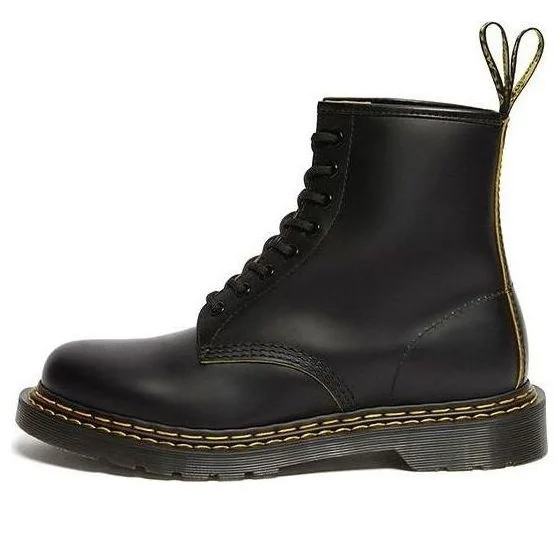 (WMNS) Dr. Martens 1460 Double Stitch Black 26100032 - 1