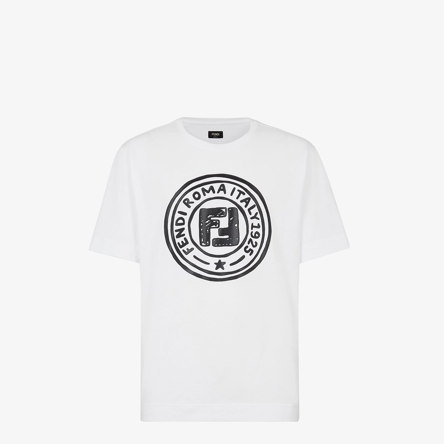 Fendi Roma Joshua Vides cotton T-shirt - 1