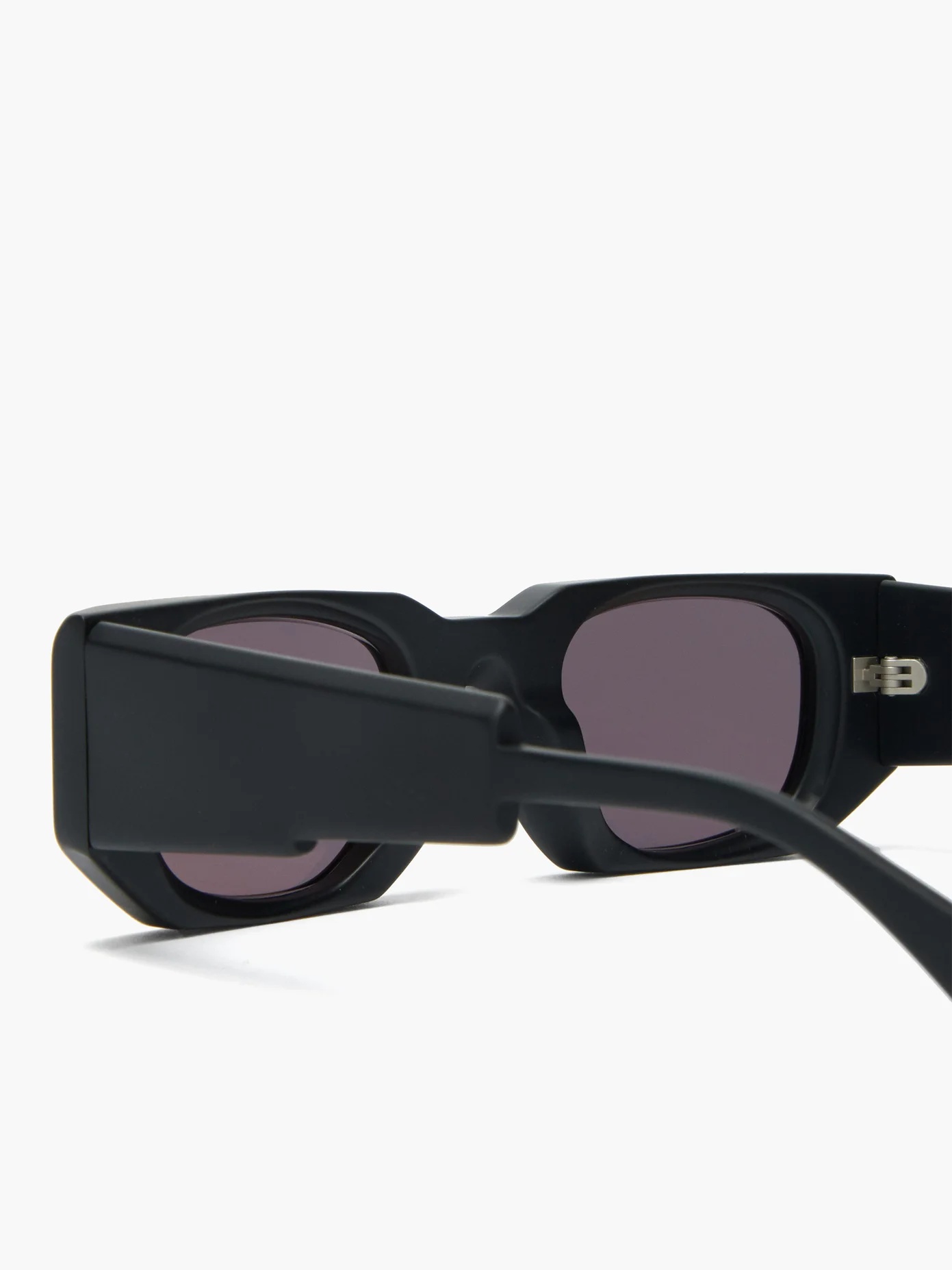 Oversized square acetate sunglasses - 2