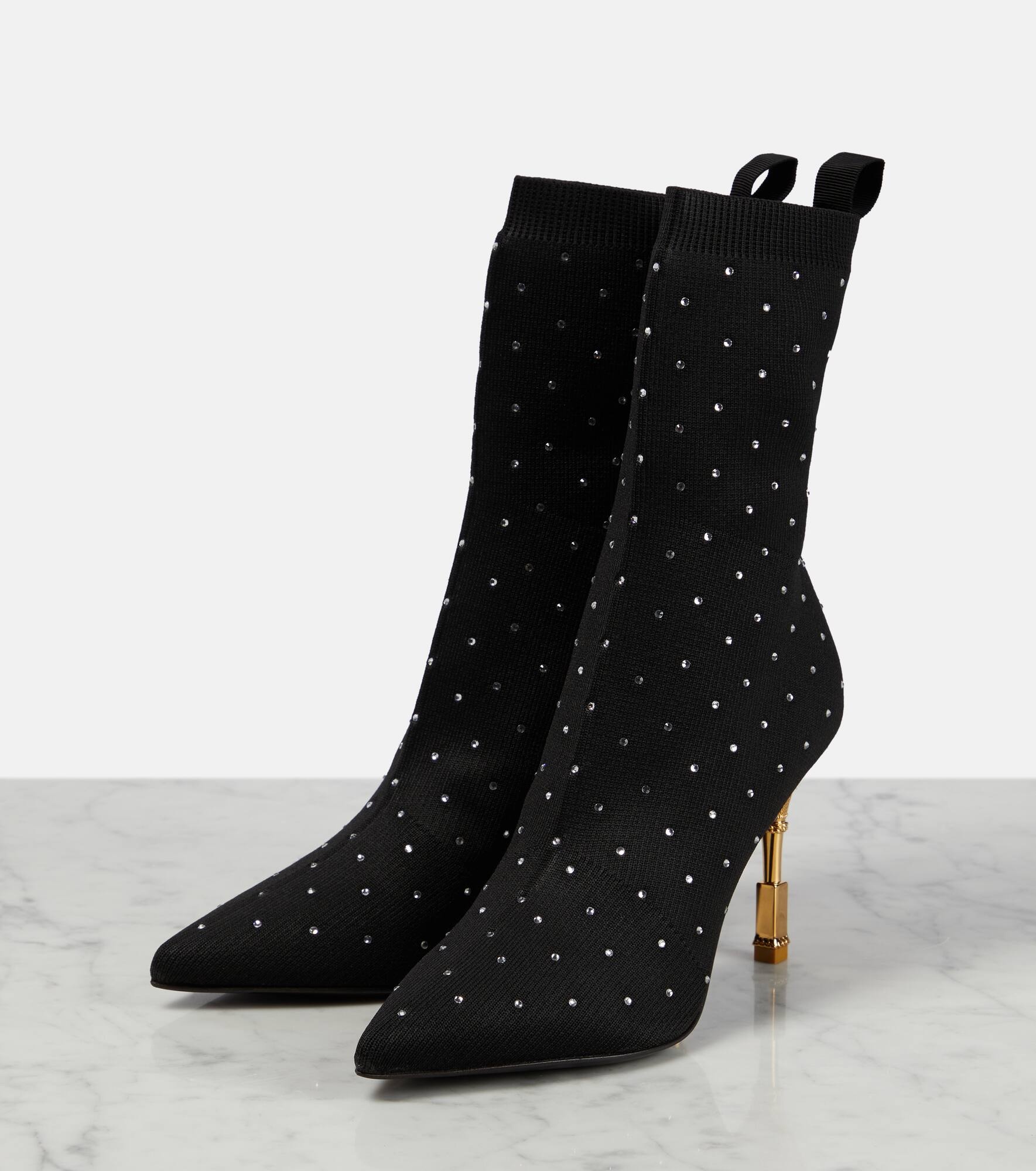 Moneta embellished ankle boots - 5
