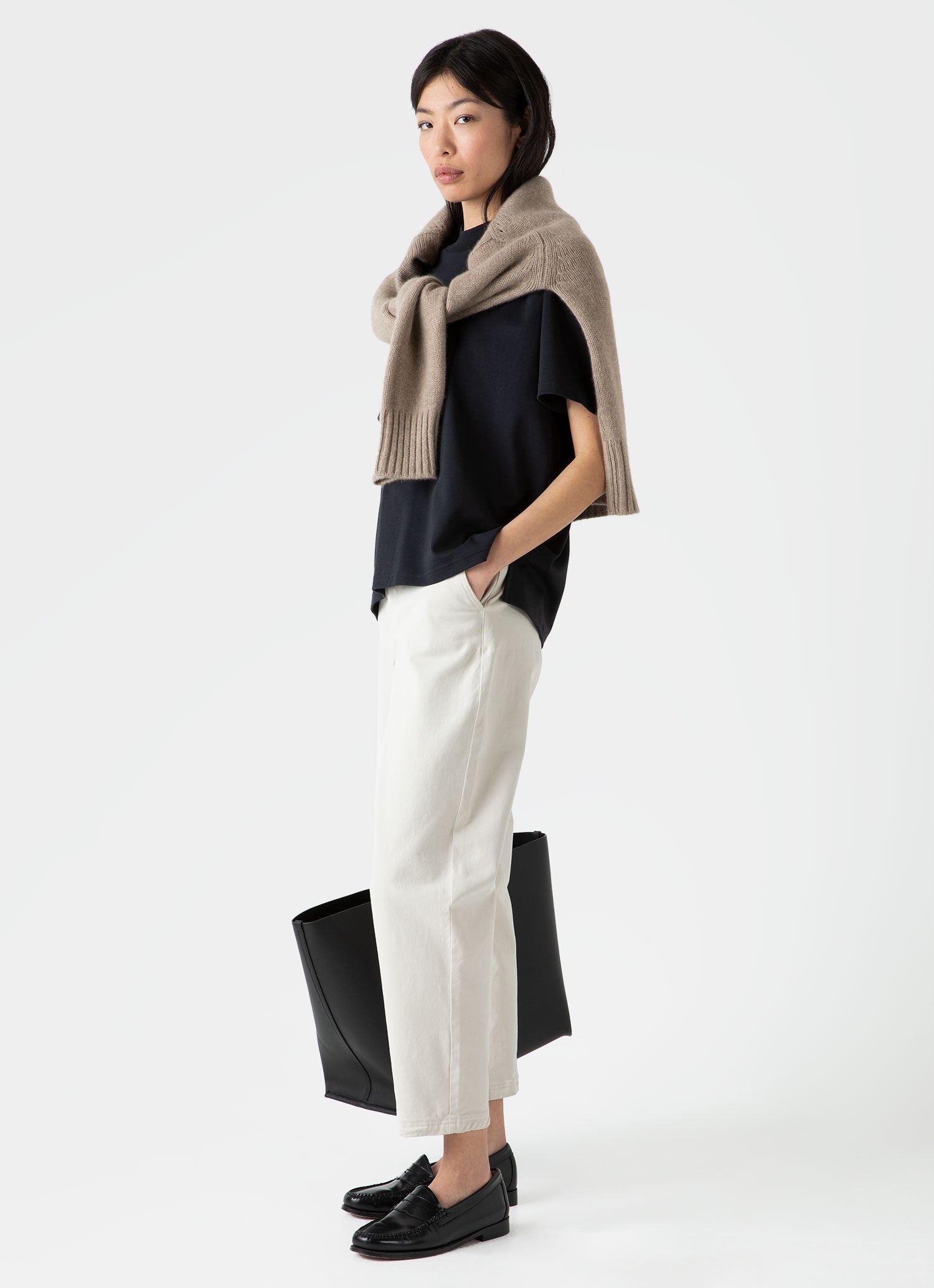 Mock Neck T‑shirt - 1