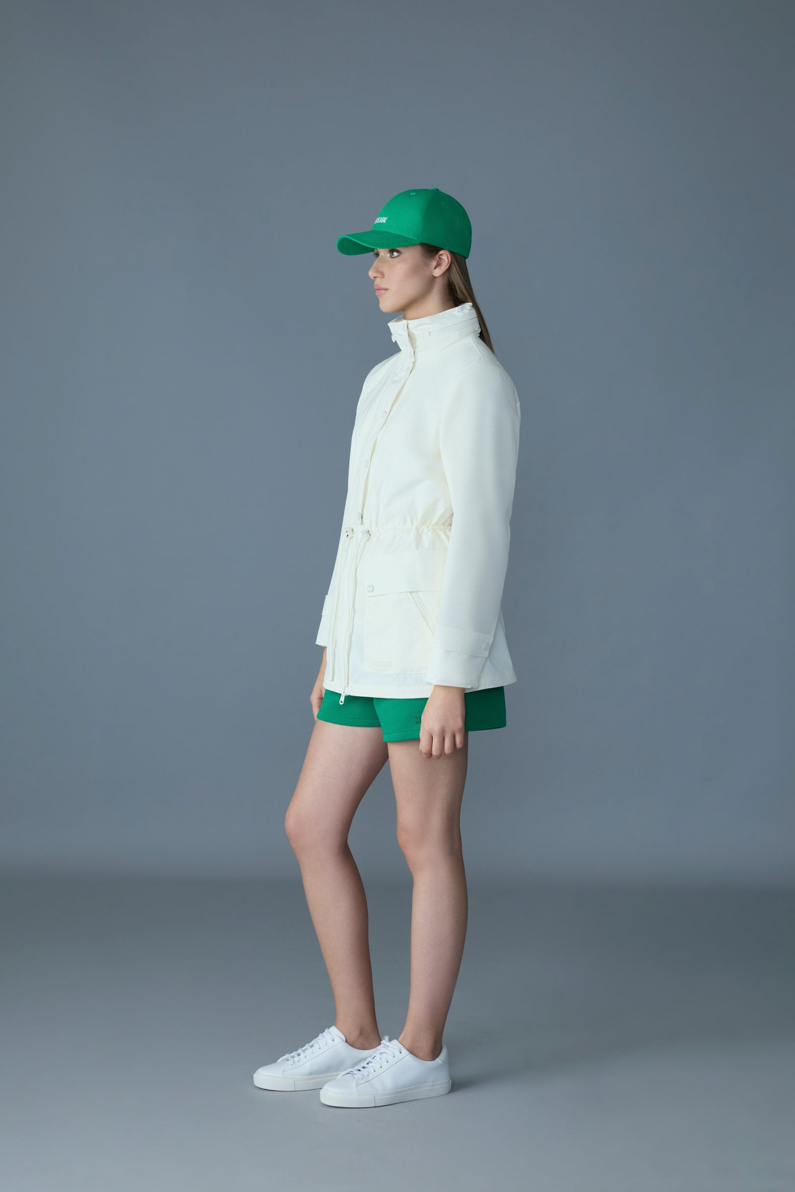 KERYN Medium-Length Rain Jacket - 3