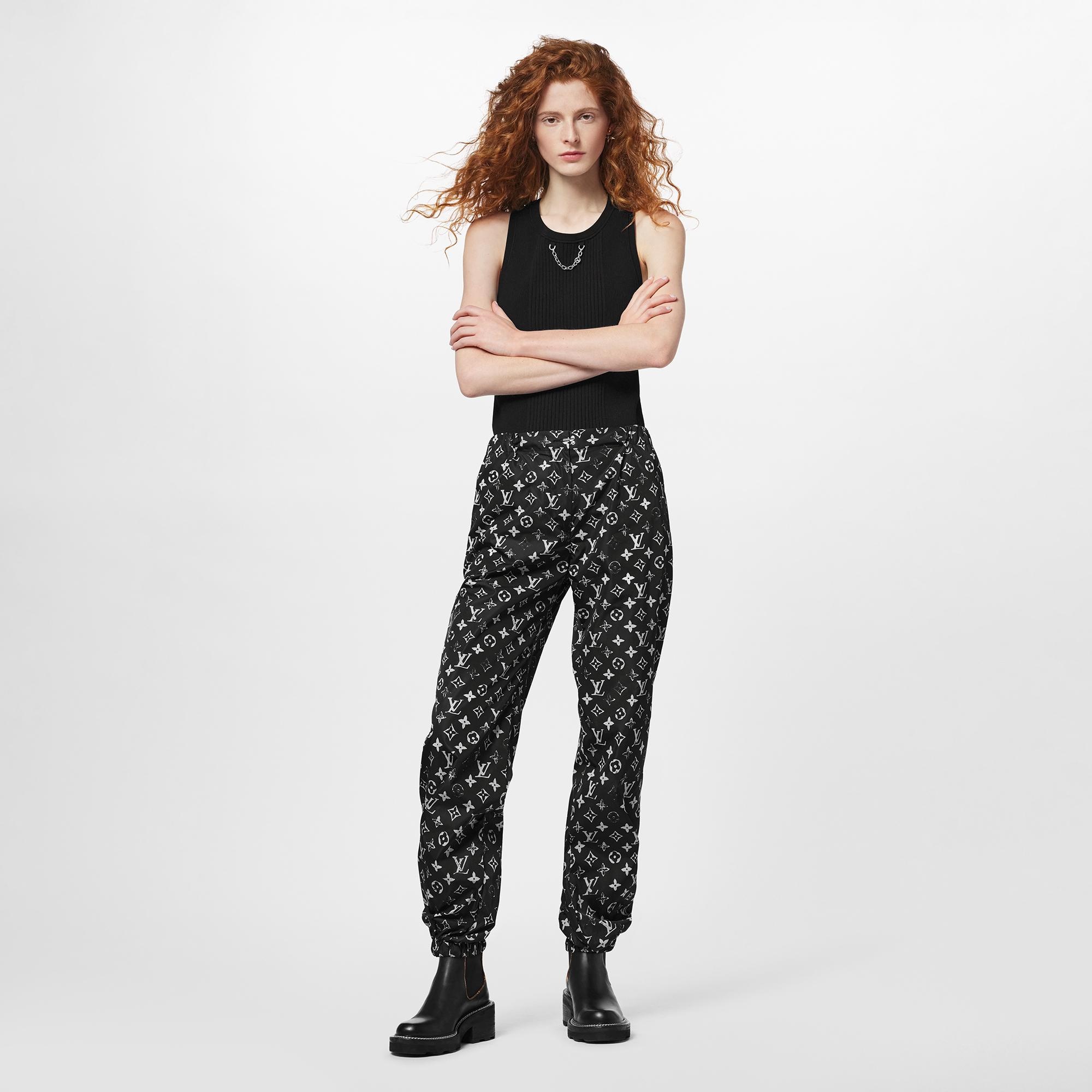 Stencil-effect Monogram Jogging Pants - 2