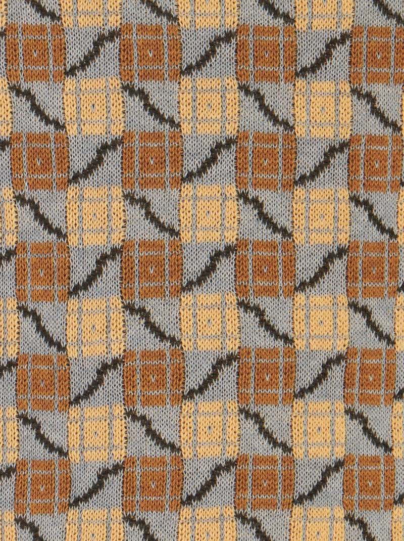 GEOMETRIC PATTERN KNITTED GILET 6