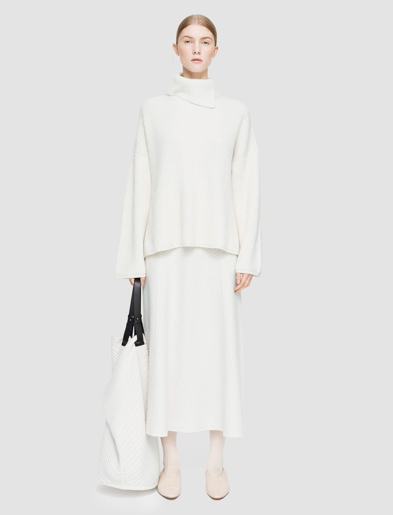 JOSEPH Light Cardigan Stitch High Neck Jumper outlook