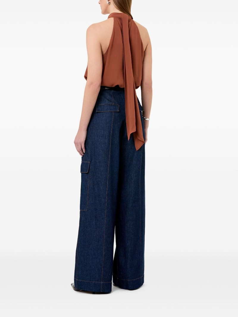 Sumira neck-tie buttoned top 4