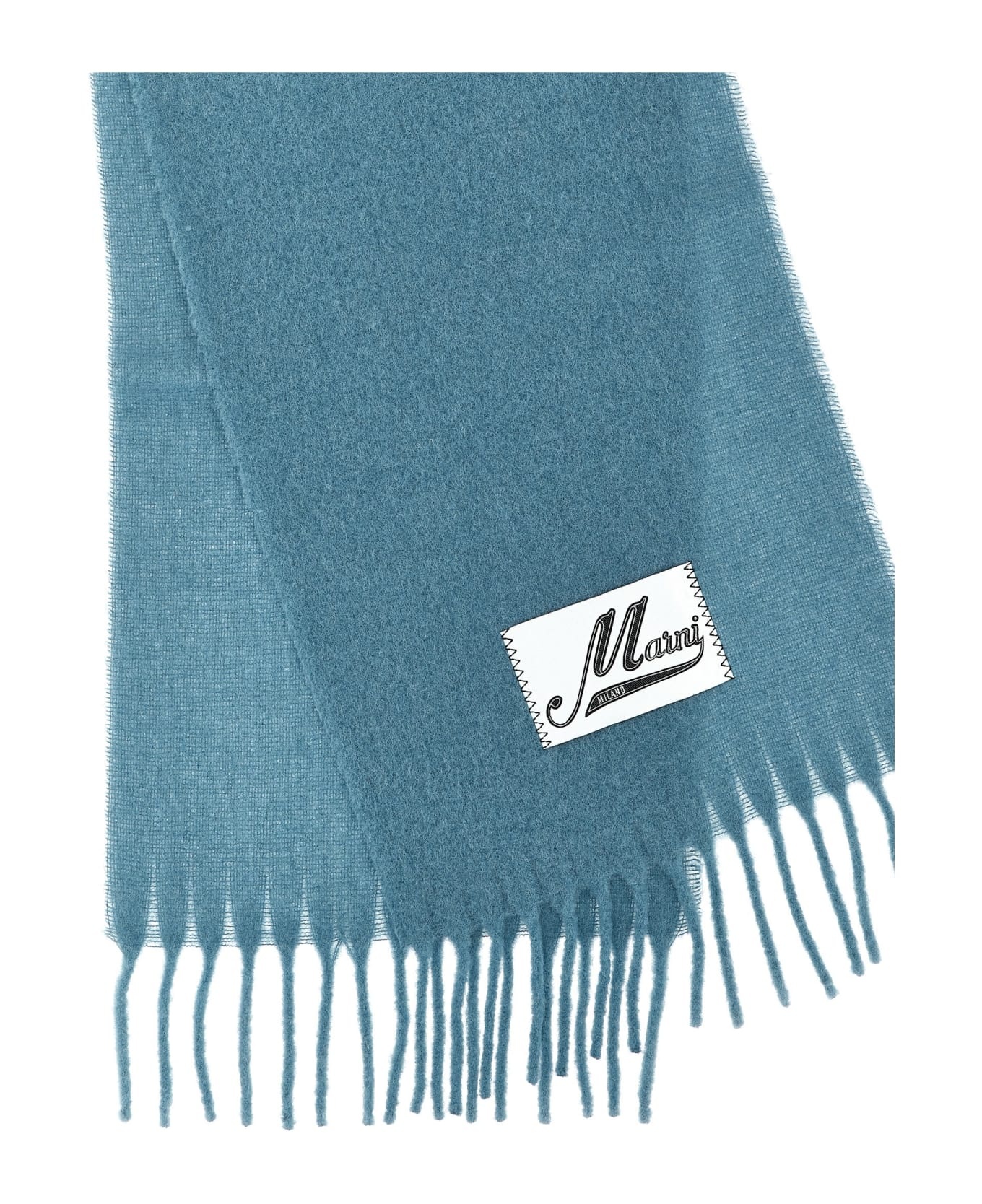 Logo Patch Scarf - 3