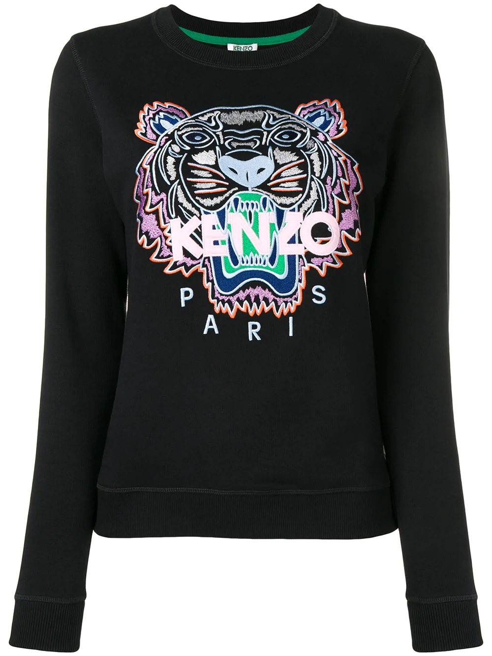 Tiger embroidered sweatshirt - 1