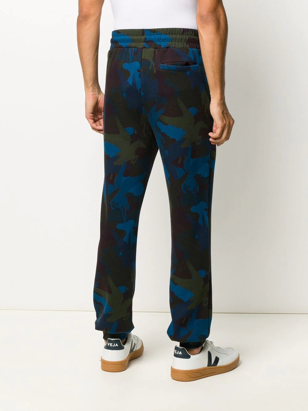 Pegasus print track trousers - 4