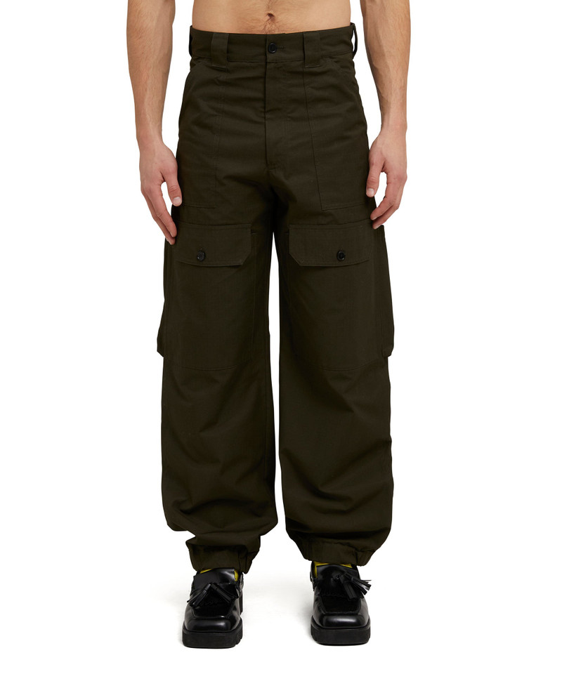 MSGM Organic cotton "Recycled Cotton Ripstop" workwear trousers outlook