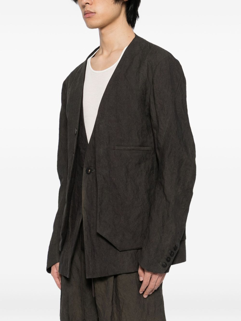 single-breasted jacket - 3