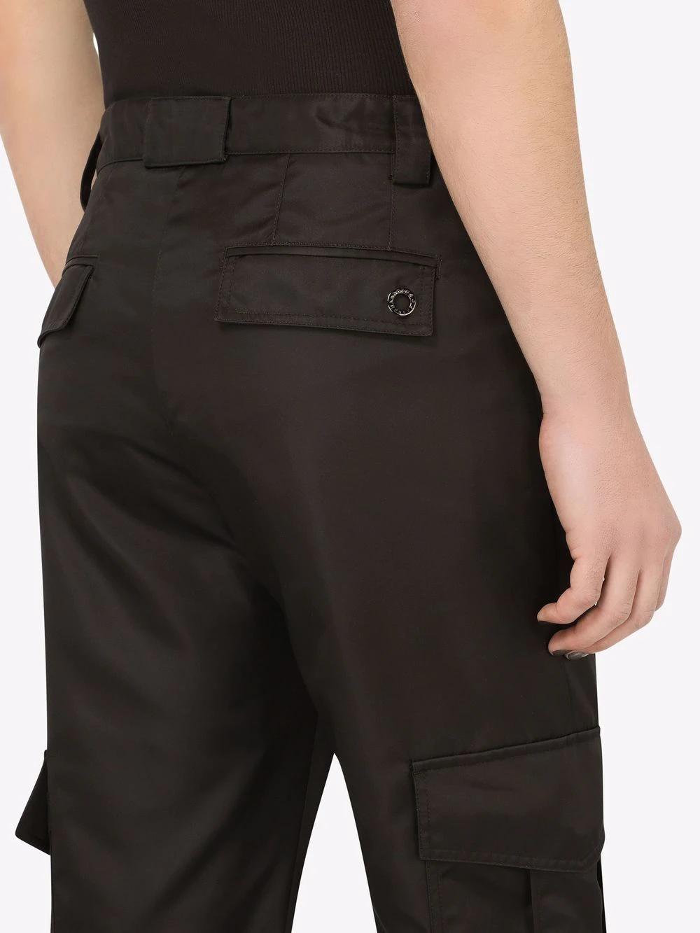 straight leg utility trousers - 5