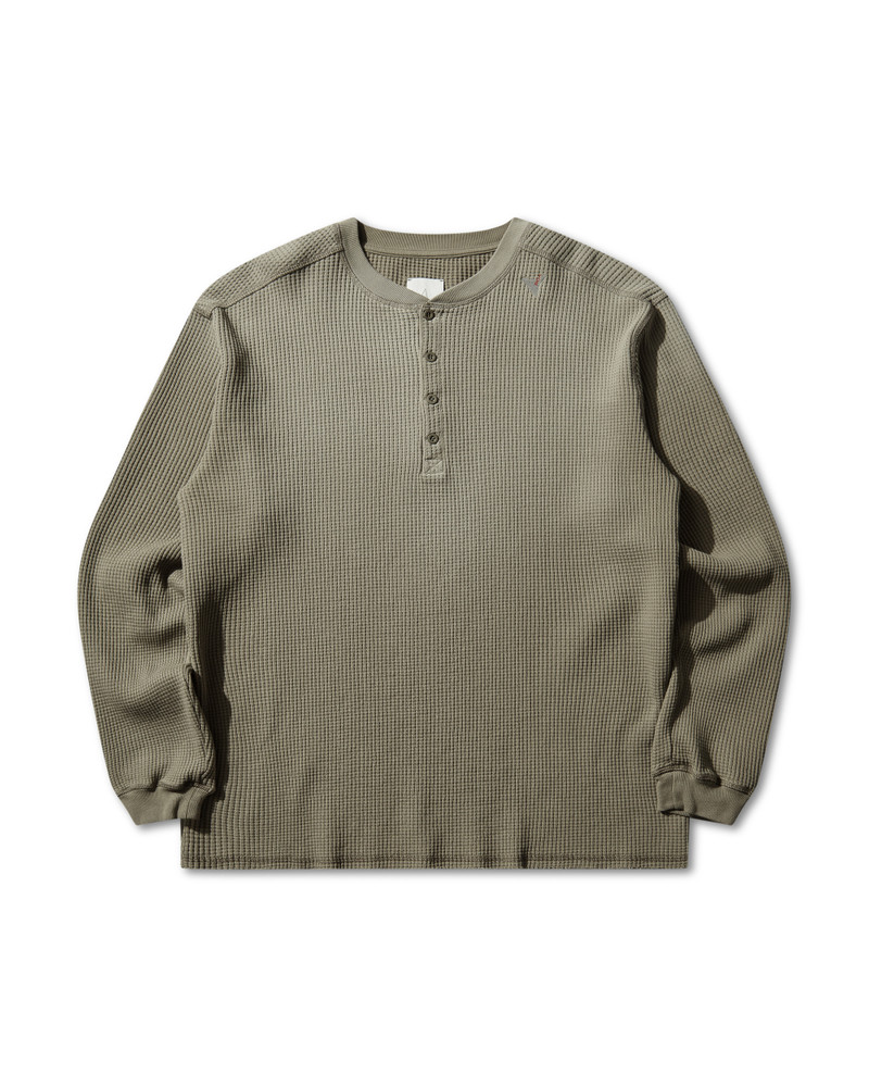 Bee Sun Faded Organic Waffle Serafino Long Sleeve 9