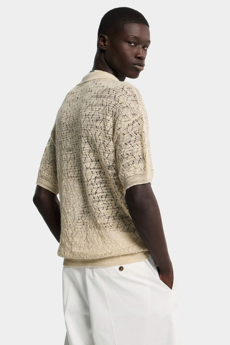 OPEN WORK KNIT CARDIGAN 4