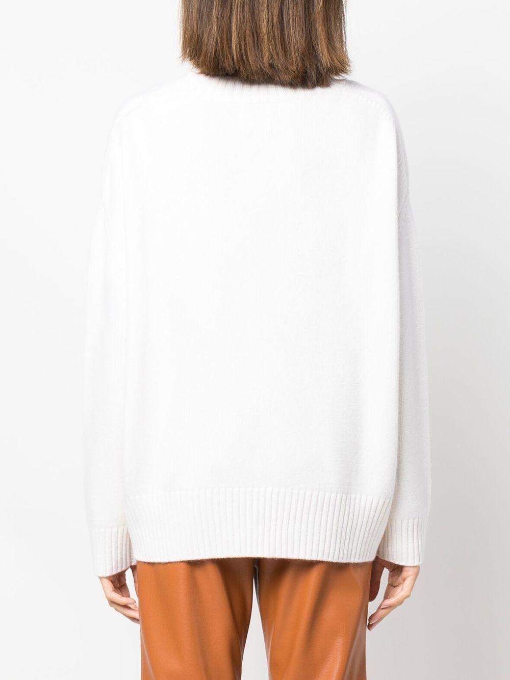 V-neck cashmere jumper - 4