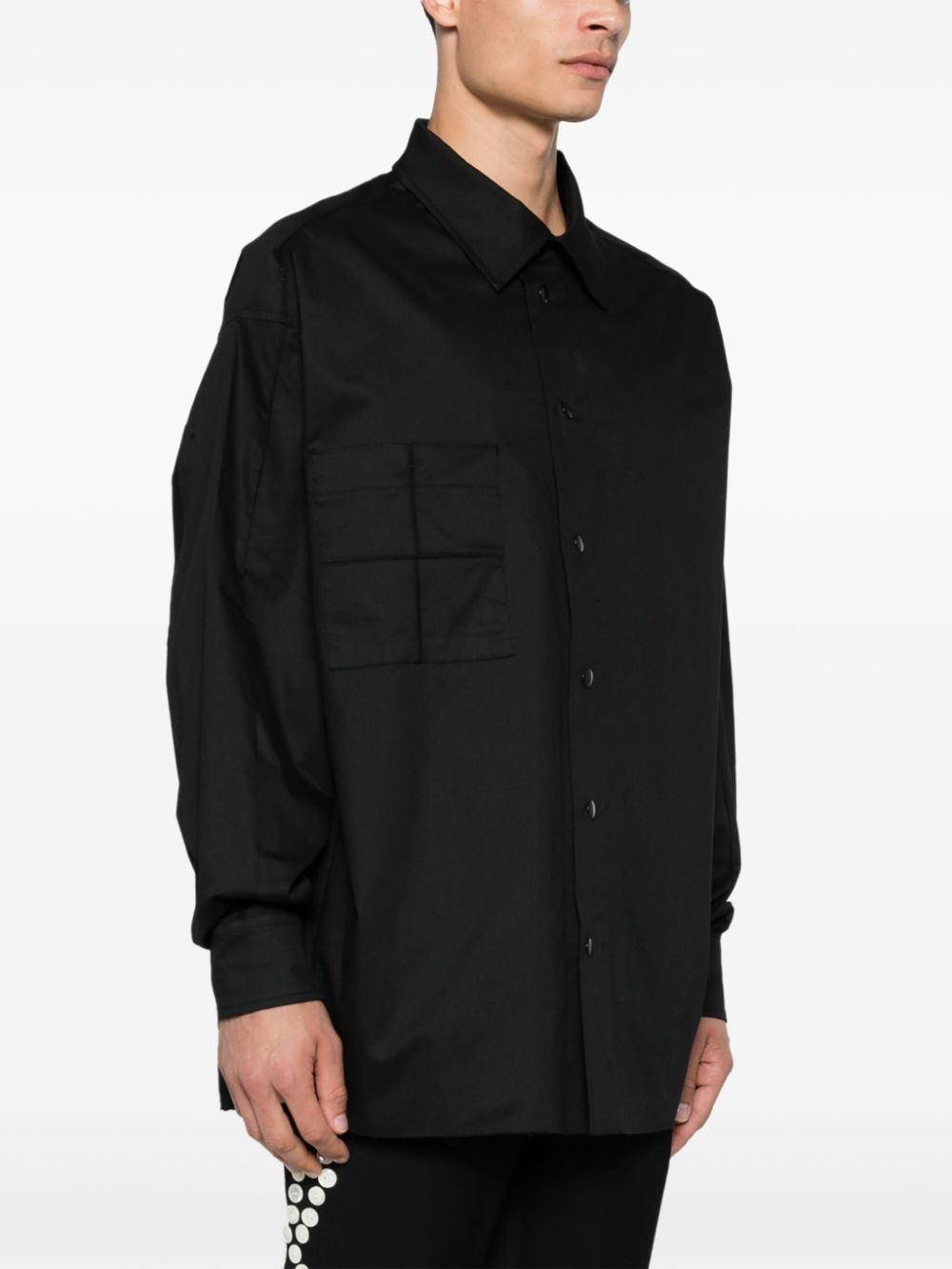 classic-collar shirt - 3