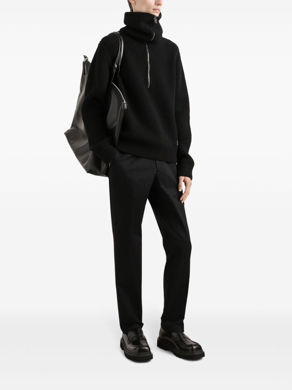 logo-plaque trousers - 2