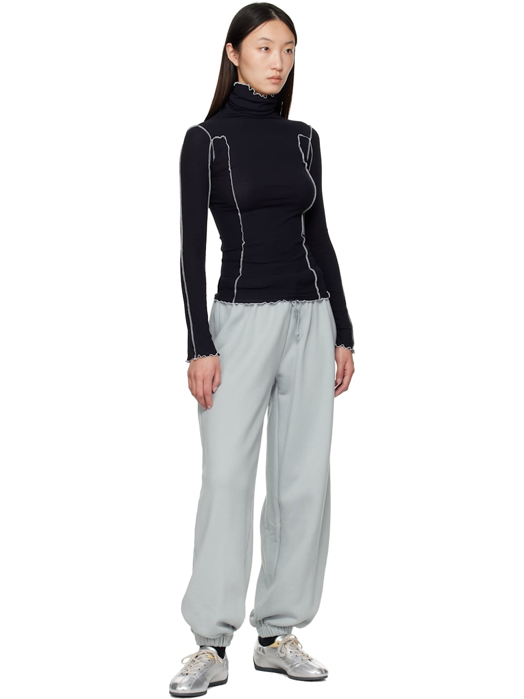 Navy Omato Turtleneck - 4