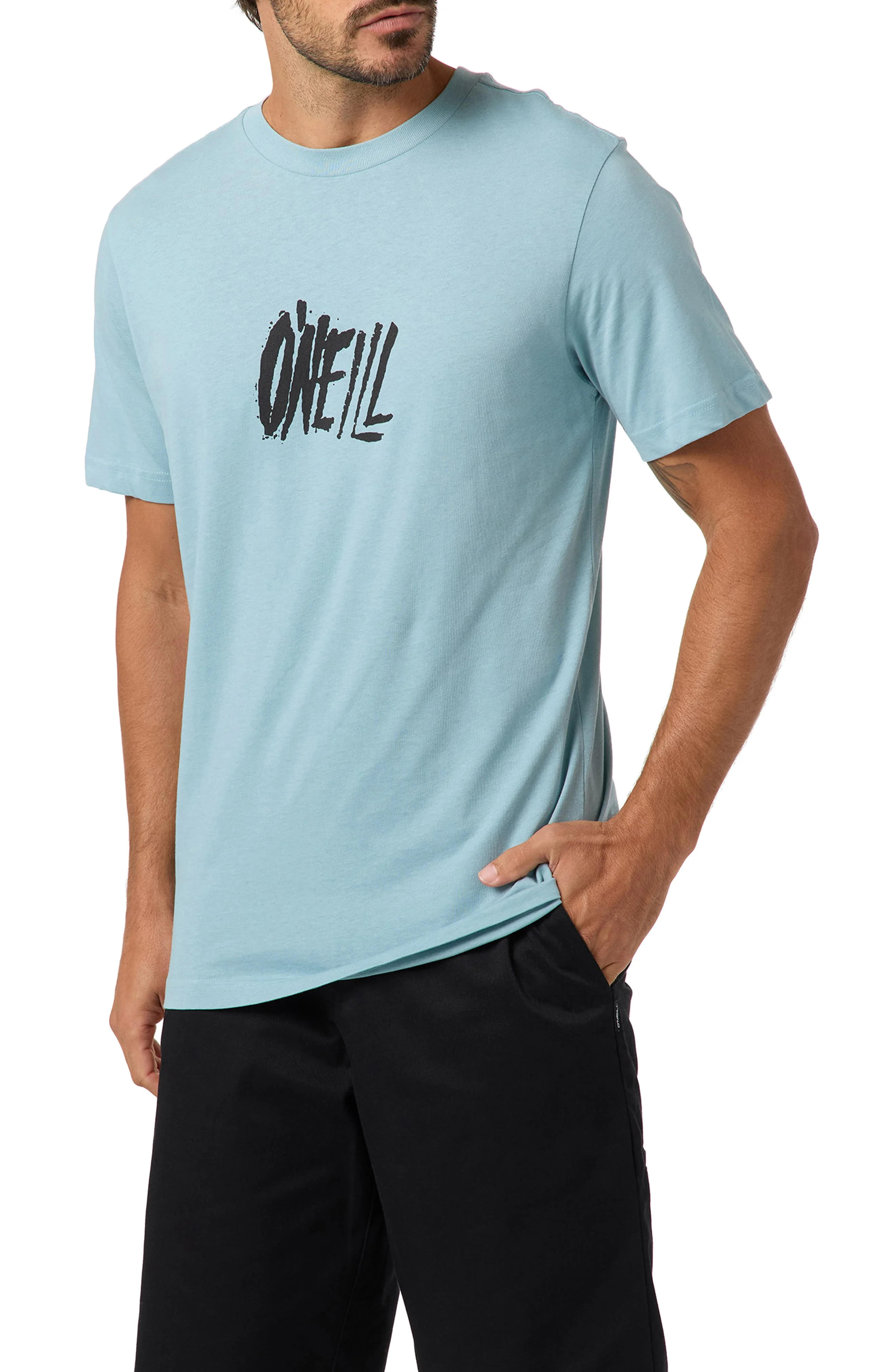 O'Neill Classic Cotton Graphic T-Shirt in Stone Blue at Nordstrom - 1