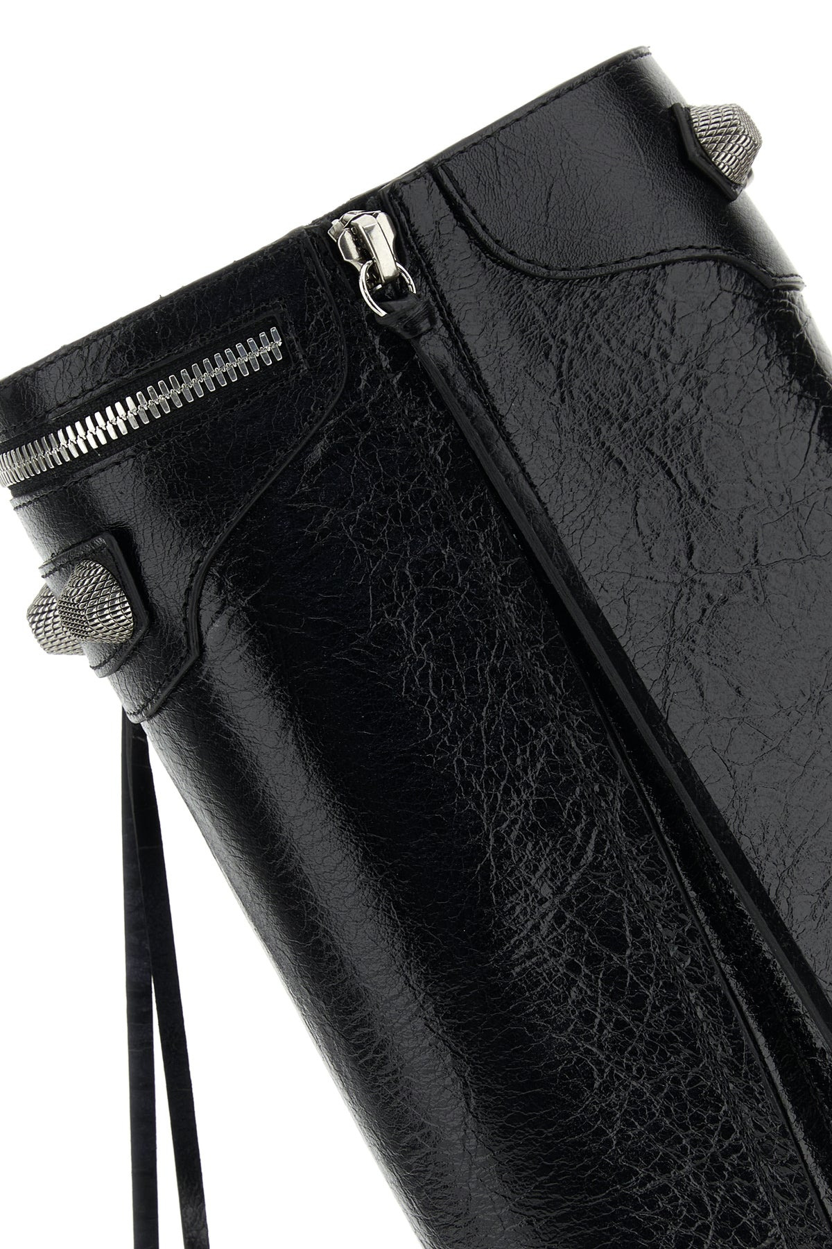 Black leather Cagole boots - 4