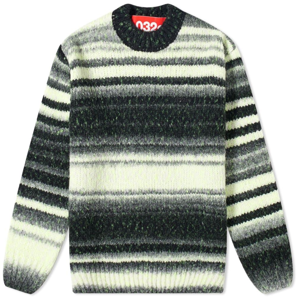 032c Pixel Crew Knit - 1