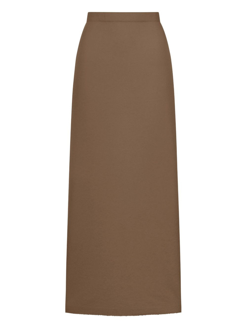 cashmere midi skirt 1