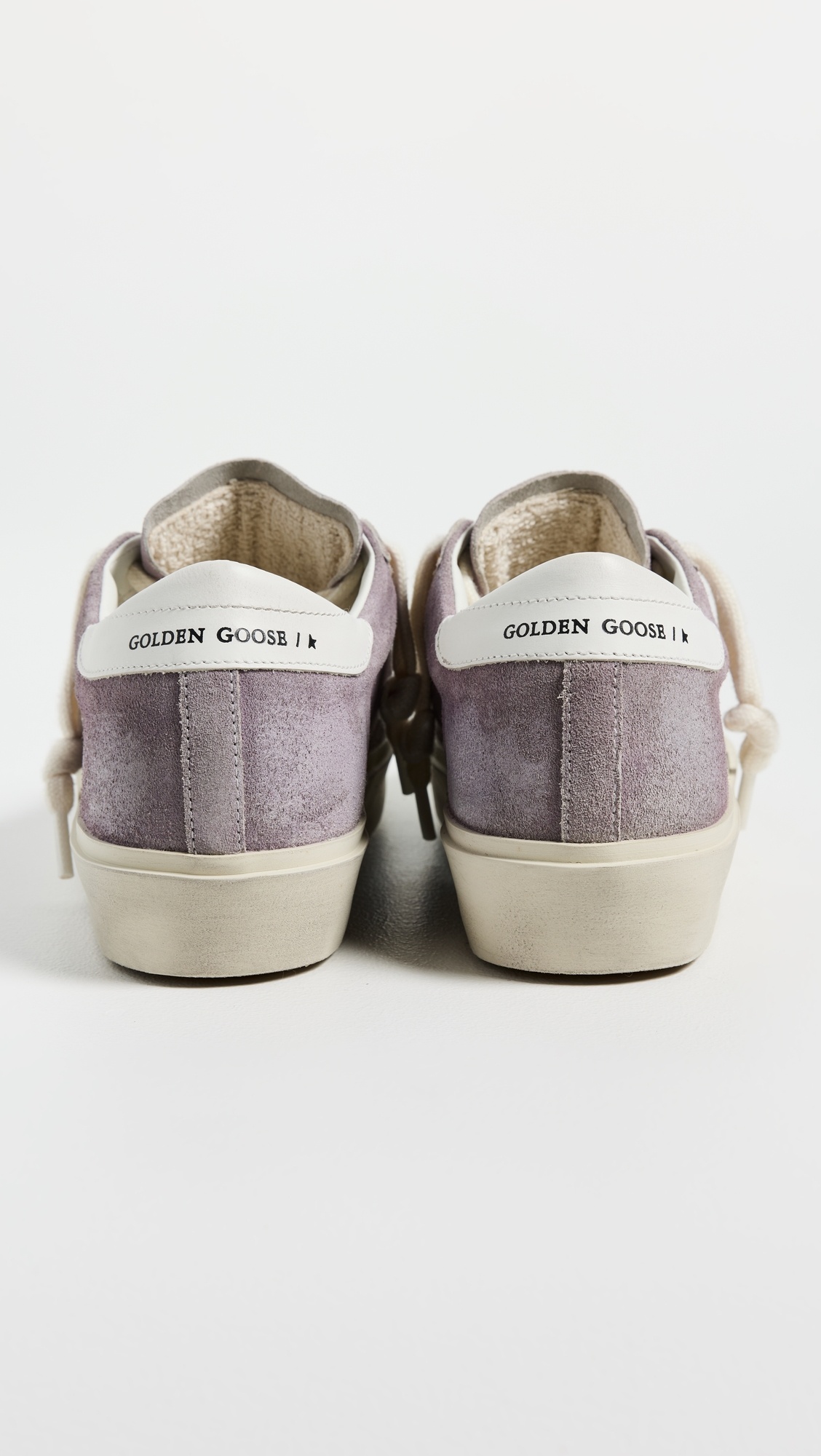 Hi Star Suede Upper and Toe Glitter Star Leather Heels - 3