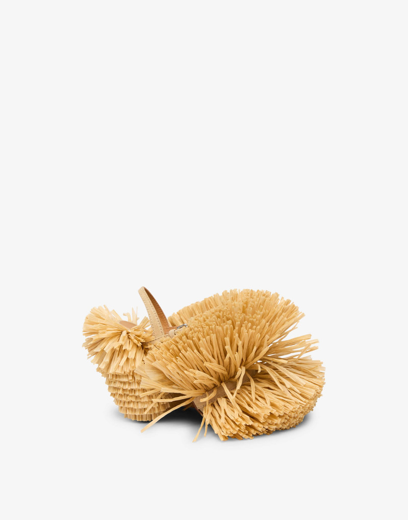 RAFFIA SANDALS 1