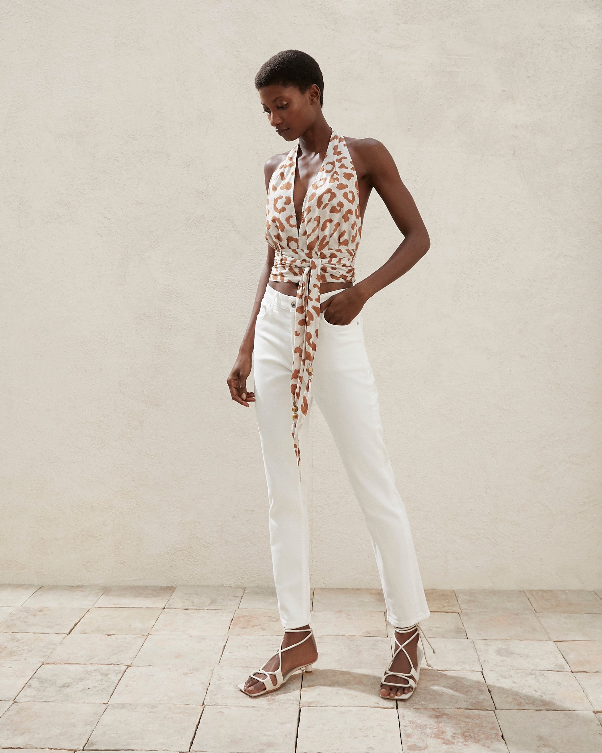 Mid Rise Skinny Jeans - 4