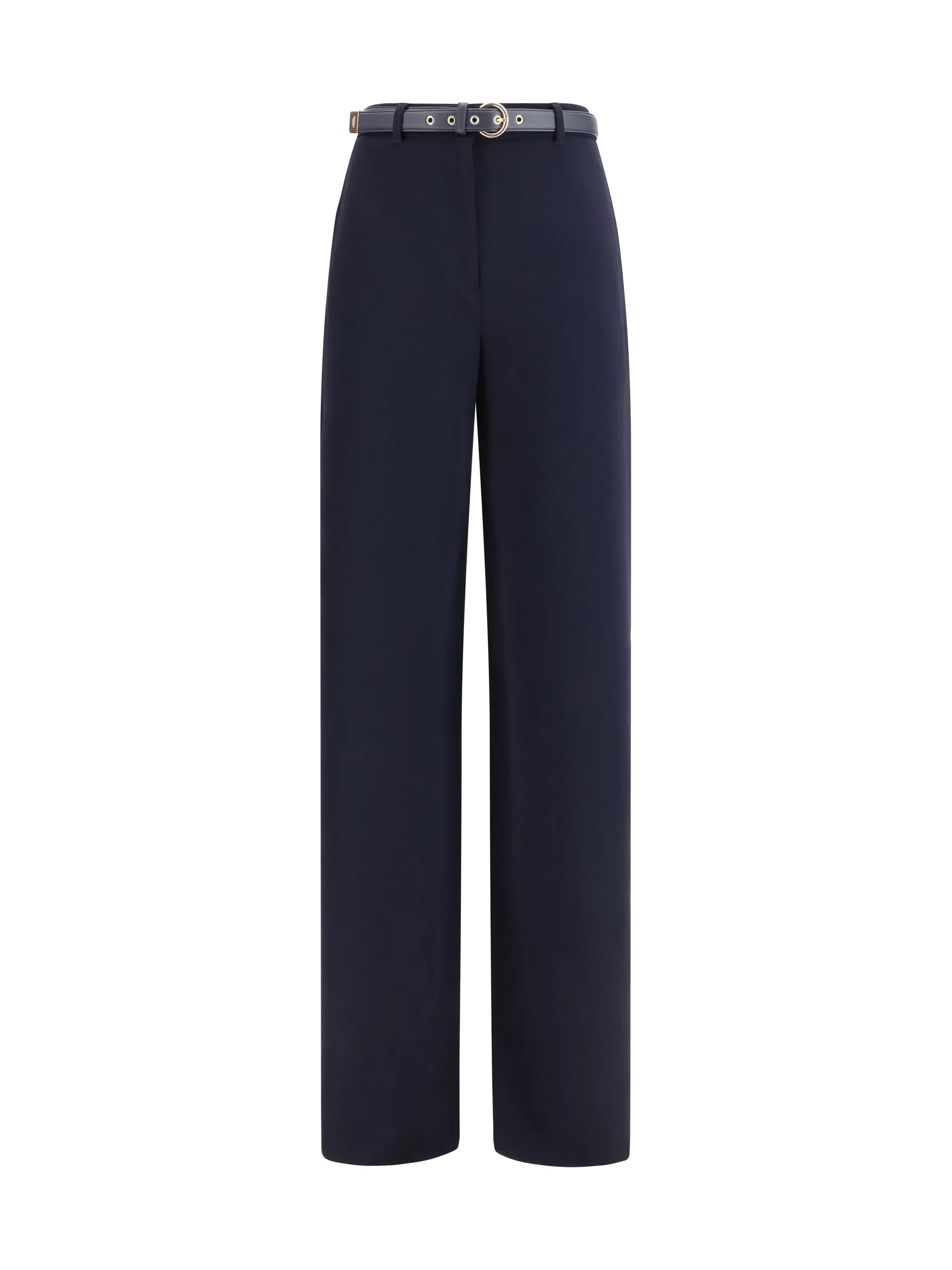 Max Mara Studio Elegant Pants With Belt - 1