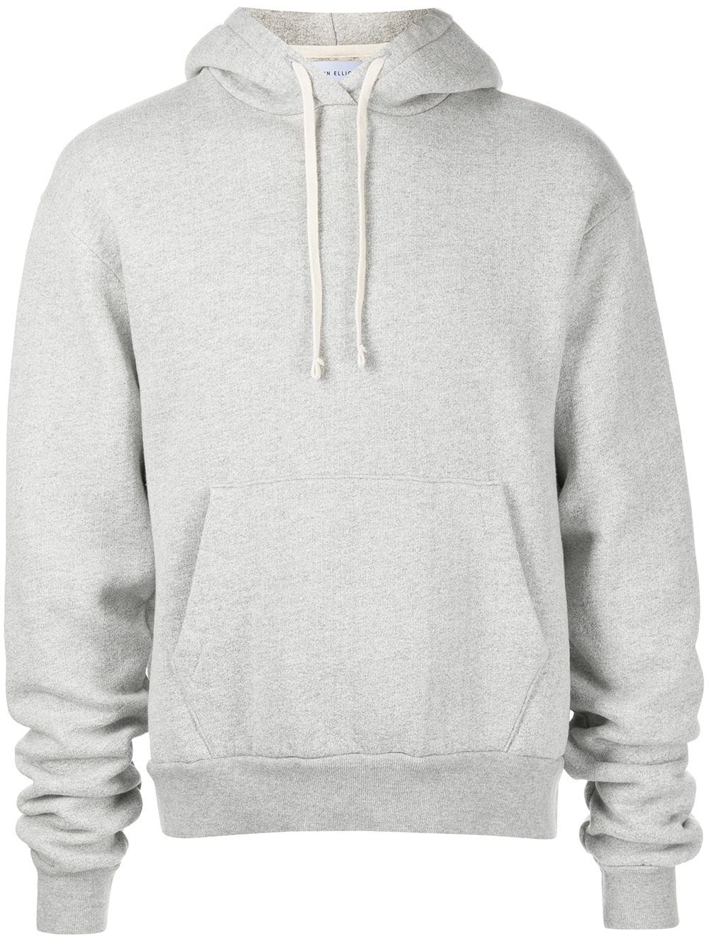 Loopwheel drawstring hoodie - 1