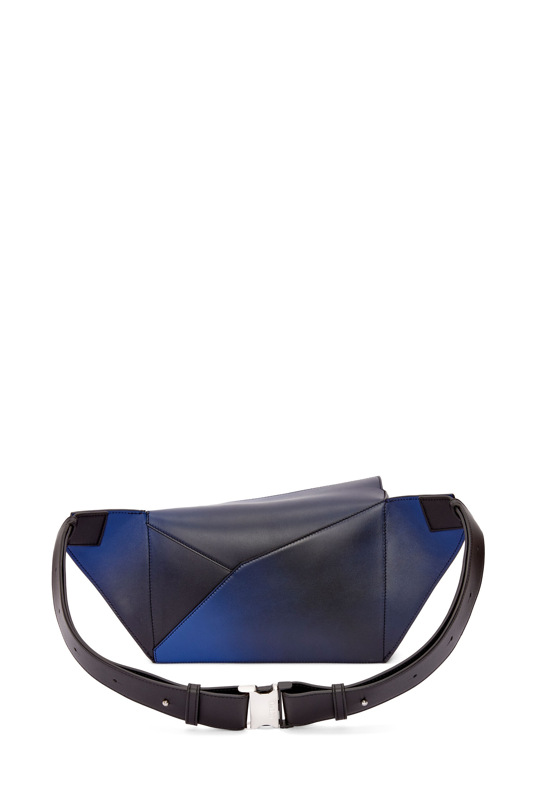 Small Puzzle bumbag in silk calfskin - 4